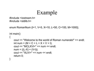Enumration datatype | PPTX