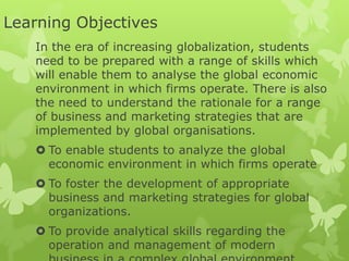 Enu msc global economics environment overview | PPT