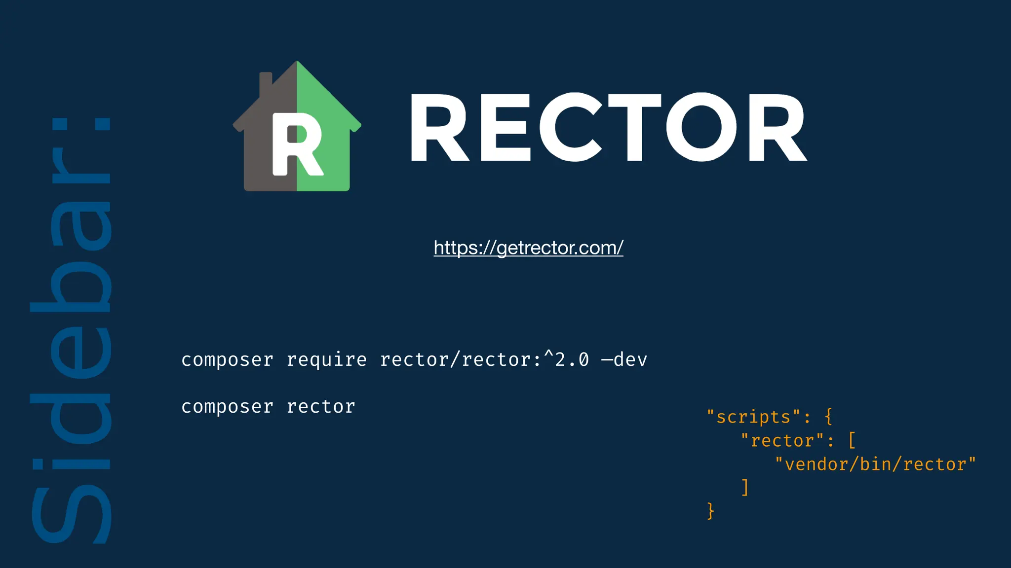 https://getrector.com/
Sidebar:
composer require rector/rector:^2.0 —dev
composer rector
"scripts": {
"rector": [
"vendor/bin/rector"
]
}
 