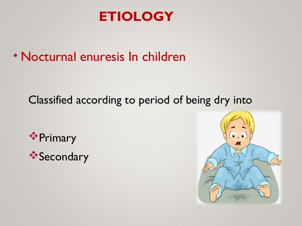 Nocturnal Enuresis