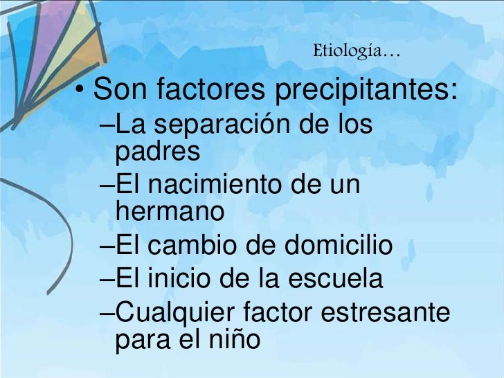 Enuresis encopresis Enuresis encopresis