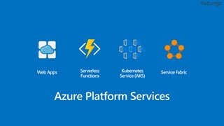 Azure Platform Services
 