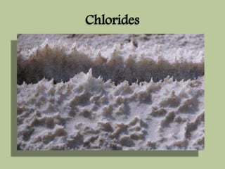 Chlorides 
 