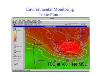 Environmental Monitoring
Toxic Plume
 