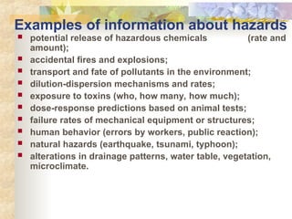Environmental Risk assessment and managment | PPT