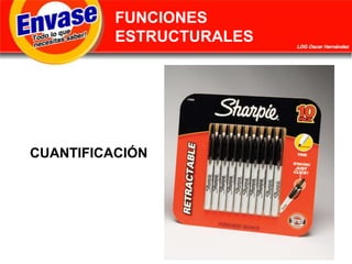 FUNCIONES ESTRUCTURALESCUANTIFICACIÓN