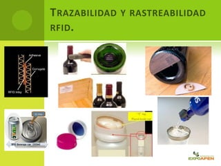 TRAZABILIDAD Y RASTREABILIDAD
RFID.
 