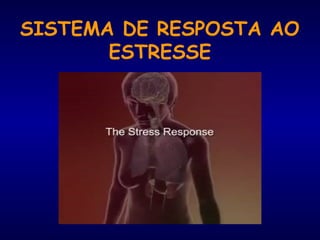 SISTEMA DE RESPOSTA AO
ESTRESSE
 
