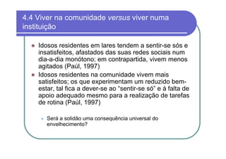 Envelhecimento E Qualidade De Vida