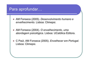 Envelhecimento E Qualidade De Vida