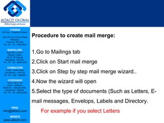 Creating mailing labels using label wizard generating label in ms word