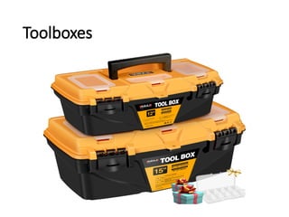 Toolboxes
 