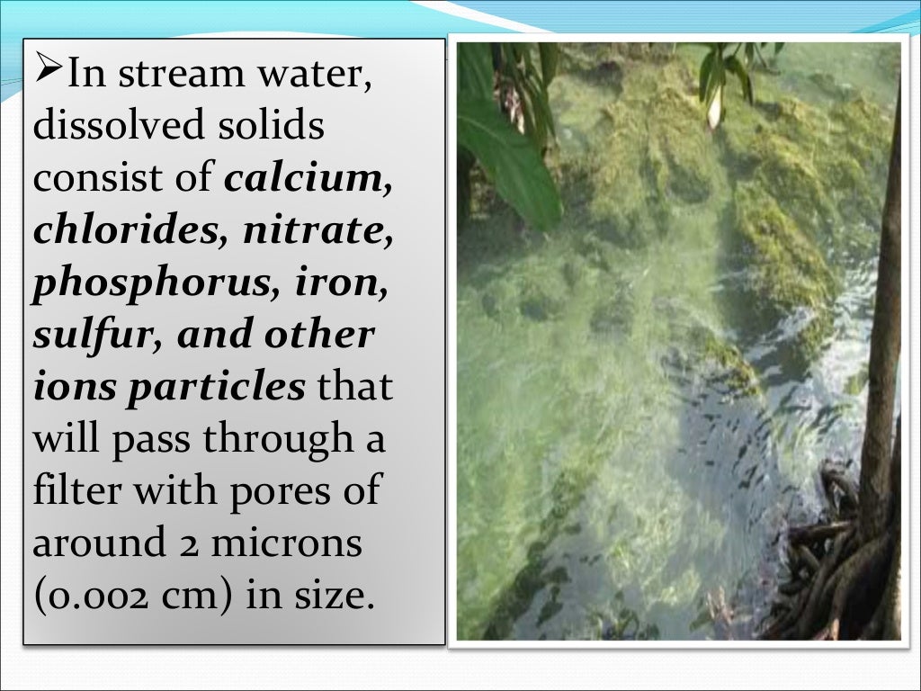 Water Analysis Total Solids