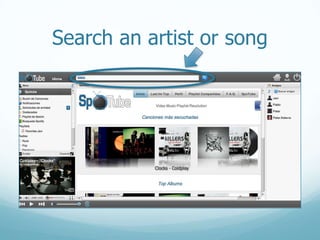 Search an artist or song