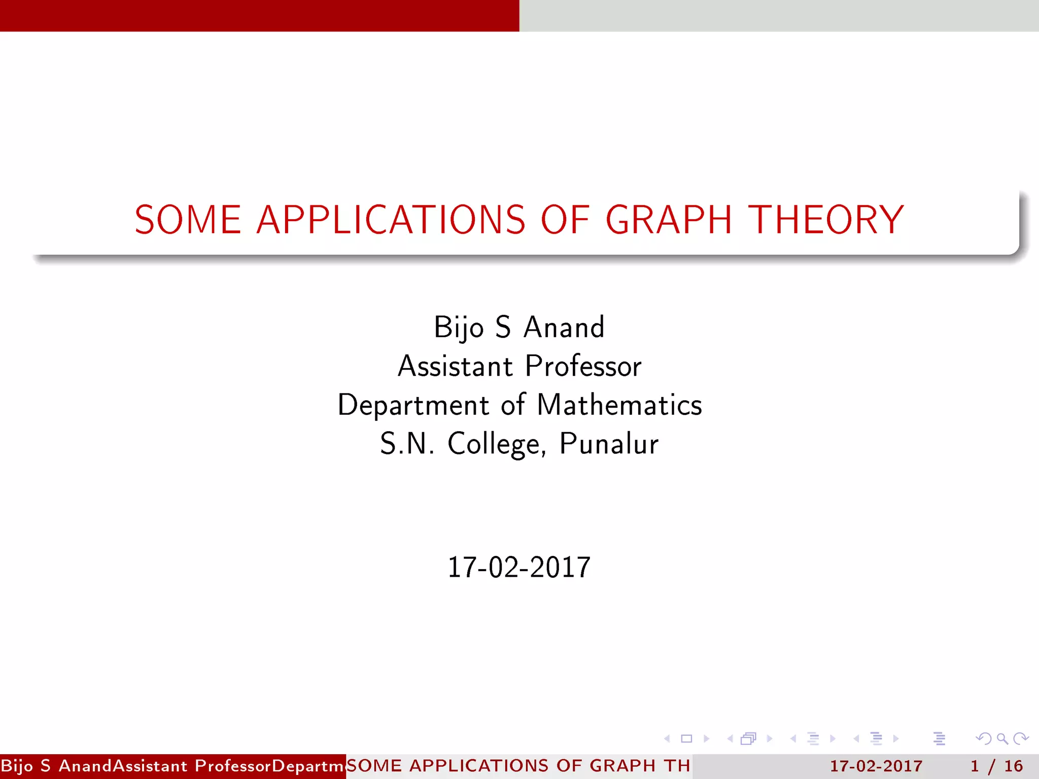 Applications of Graph Theory | PDF