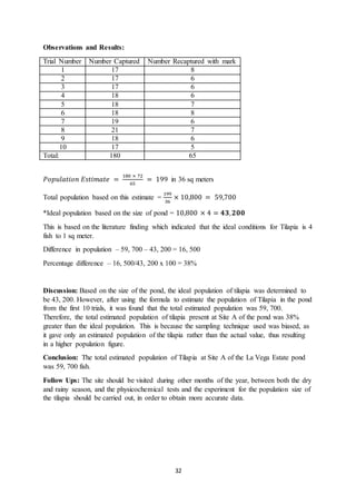 CAPE Environmental Science IA Unit 2 | PDF