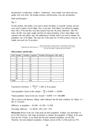 CAPE Environmental Science IA Unit 2 | PDF
