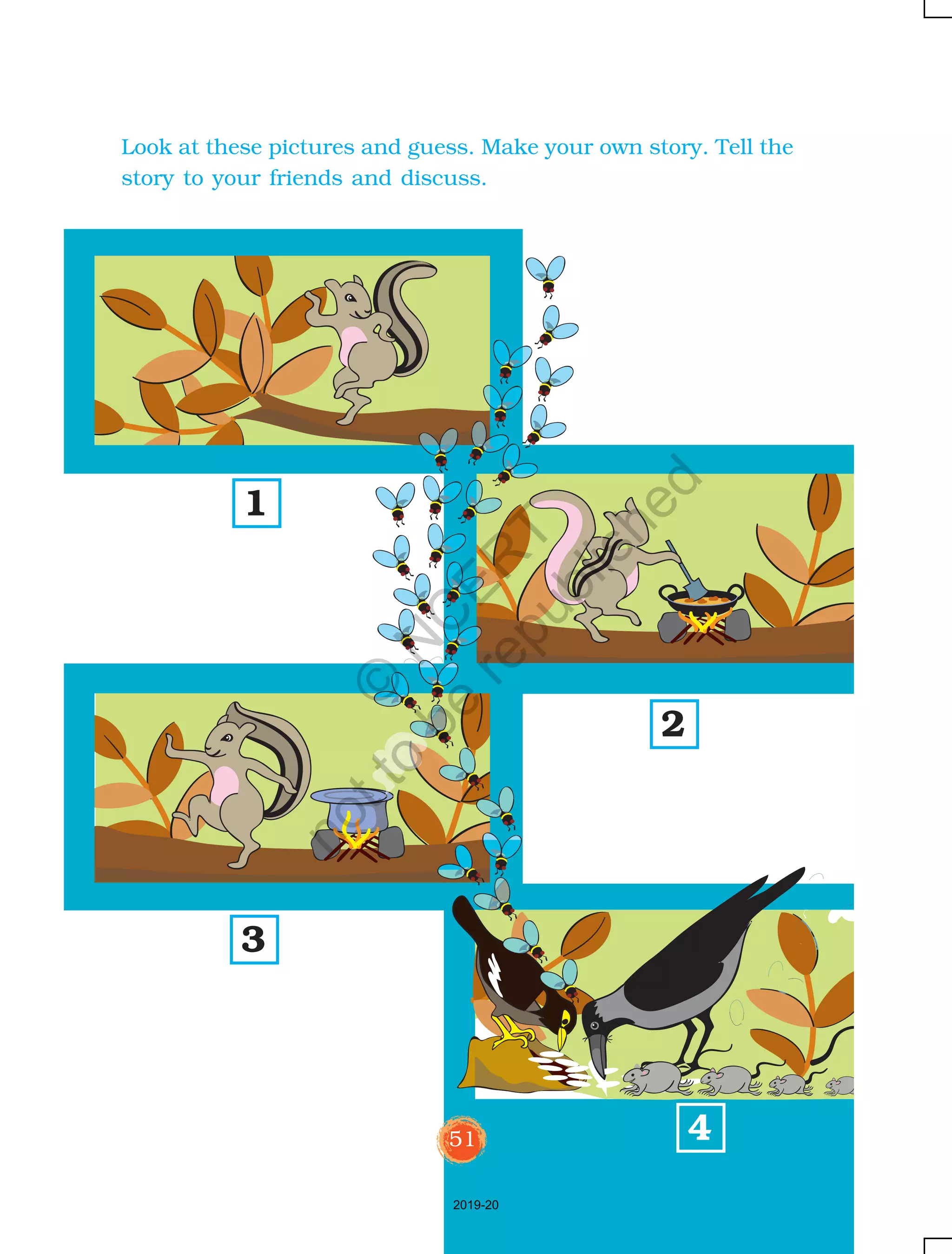 107
Family member Name of the game
Do you play any game similar to hop-scotch? What do
you call it? Draw the figure that you make to play the
game in the space below.
D Do you play some games with your family members?
Which games and with whom?
2019-20
©
N
C
ER
T
notto
be
republished
 