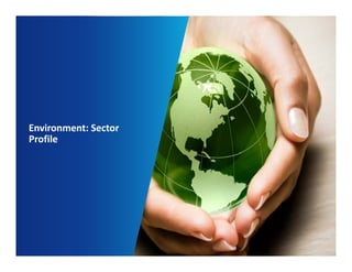 Environment: Sector 
Profile 
1 
 