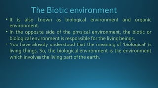 Human impact on the environment or anthropogenic impactHuman impact on the environment or anthropogenic impact
on the envi...