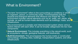 Explain If Environment Environment Education/Earth Education.pptx