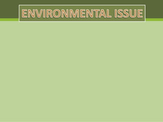 Environment presentation1