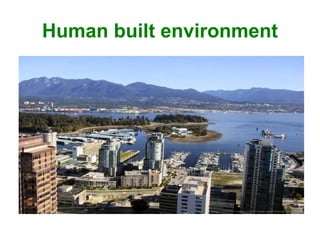 Human built environment 