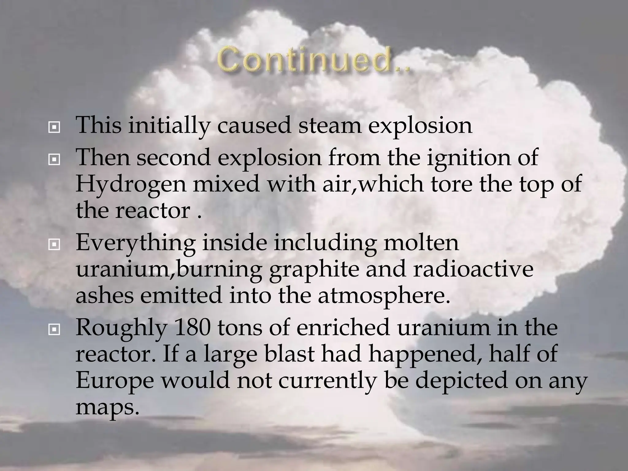 CHERNOBYL NUCLEAR DISASTER CASE STUDY.pptx