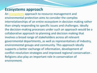 Environmental conservation-and-action | PPTX