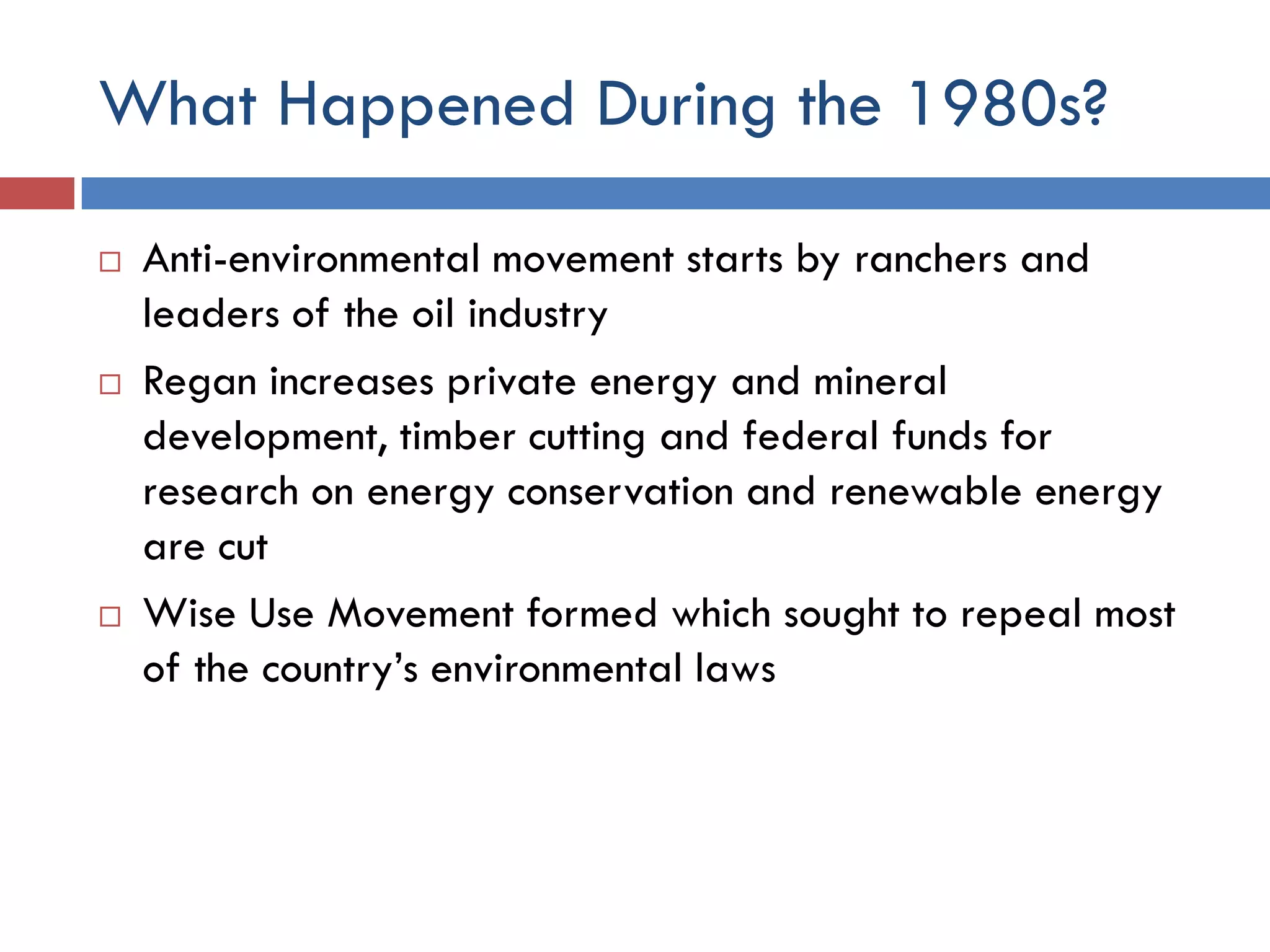 Environmental History