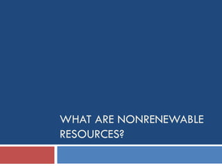 Environmental Issues and Sustainability