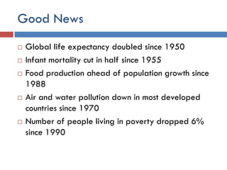Environmental Issues and Sustainability