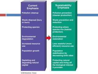 Environmental Issues and Sustainability