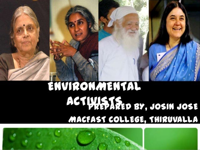 Environmental activist