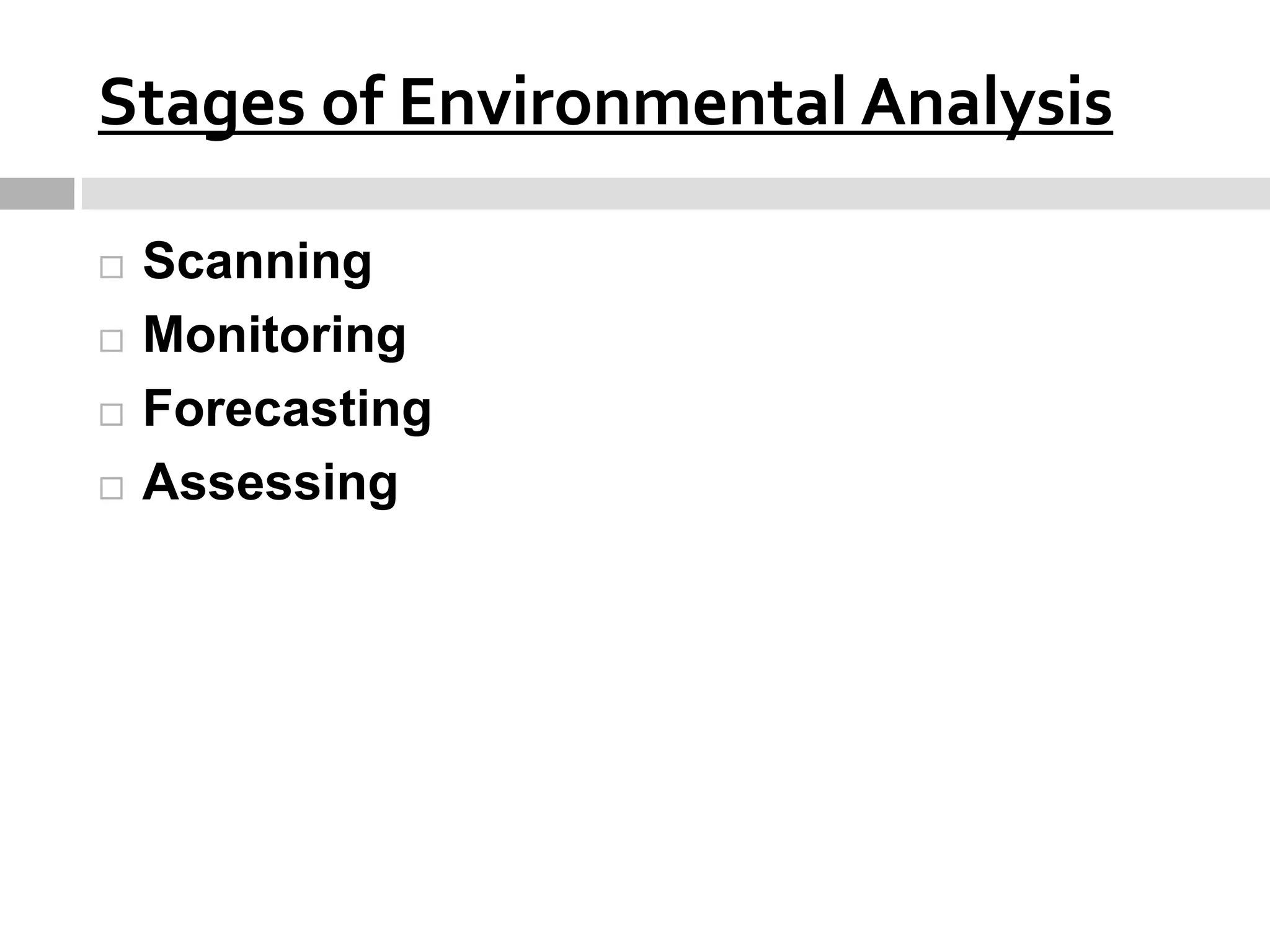 Environmental analysis | PPTX
