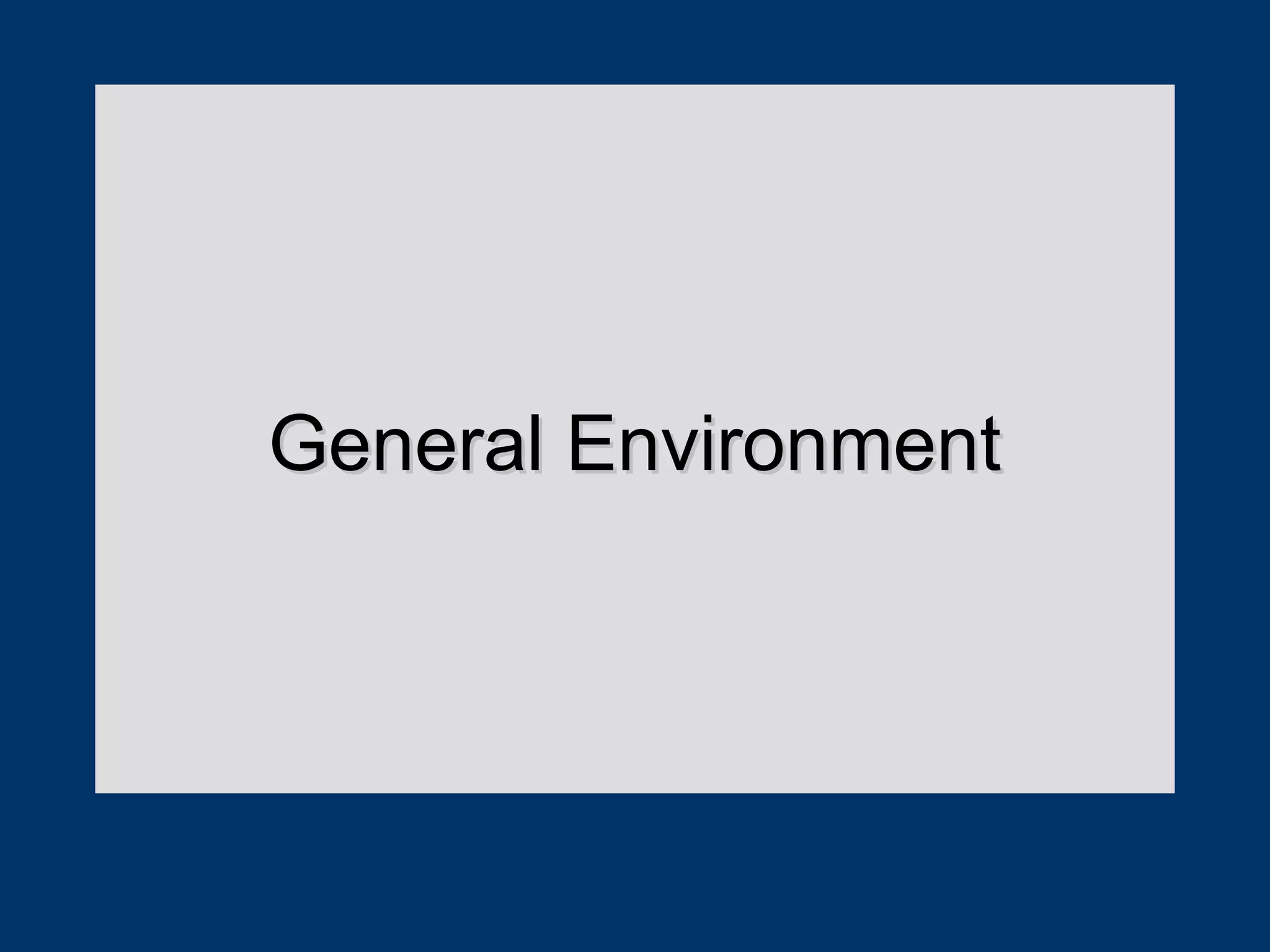Environmental analysis | PPT