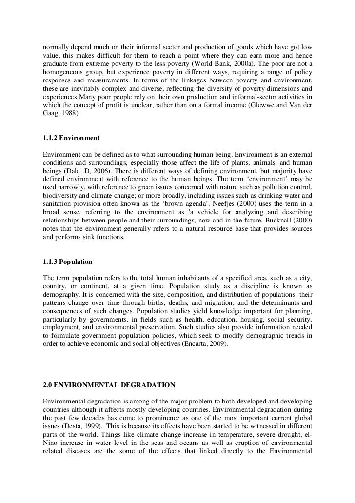 Dissertation on environmental economics