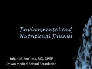 Johari M. Ancheta, MD, DPSP
Davao Medical School Foundation
 