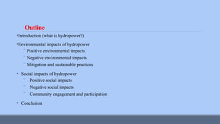Comprehensive Analysis of Environmental and Social Impacts of ...