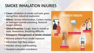 Environmental and special emergencies PPT | PPTX