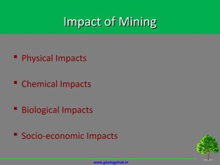 Environmental Aspect of Uranium Mining | PPT