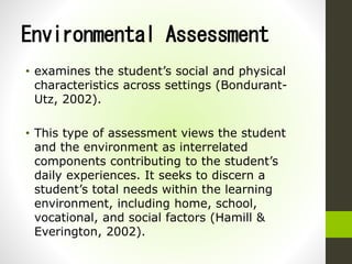 Environmental assessment | PPTX