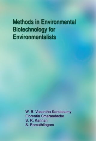 Methods in Environmental Biotech - Cover:Layout 1 7/28/2010 1:17 PM Page 1
 