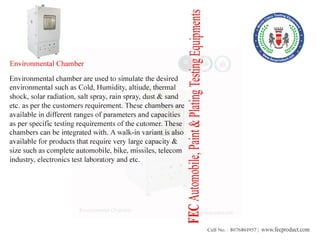 Environmental chamber copy