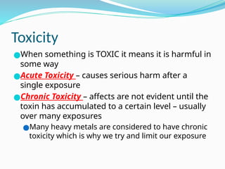 Toxicity Definition Example Picture Comprehensive Environmental Chemistry: Pollution, Toxicity, and ...