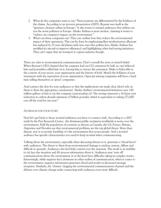 Environmental Communications