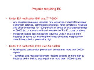 Environmental Concerns in Construction Projects- KSPCB Simha | PPT