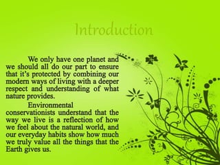 Environmental Conservation and Action | PPTX