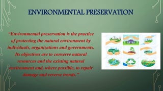 Role of Education in Environmental Preservvation | PPTX