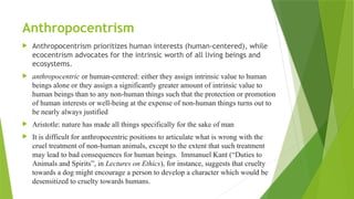Environmental Ethics power point presentation | PPTX